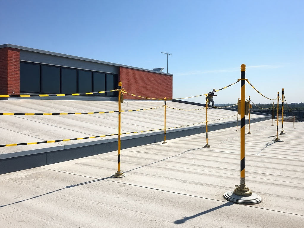Warning Line Systems vs. Guardrails: Choosing Roof Fall Protection the Right Way